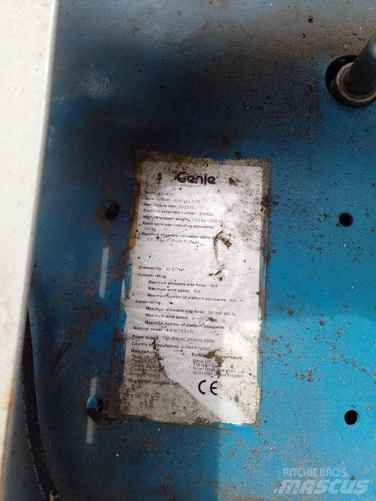 Genie GS 4047 Nacelle ciseaux