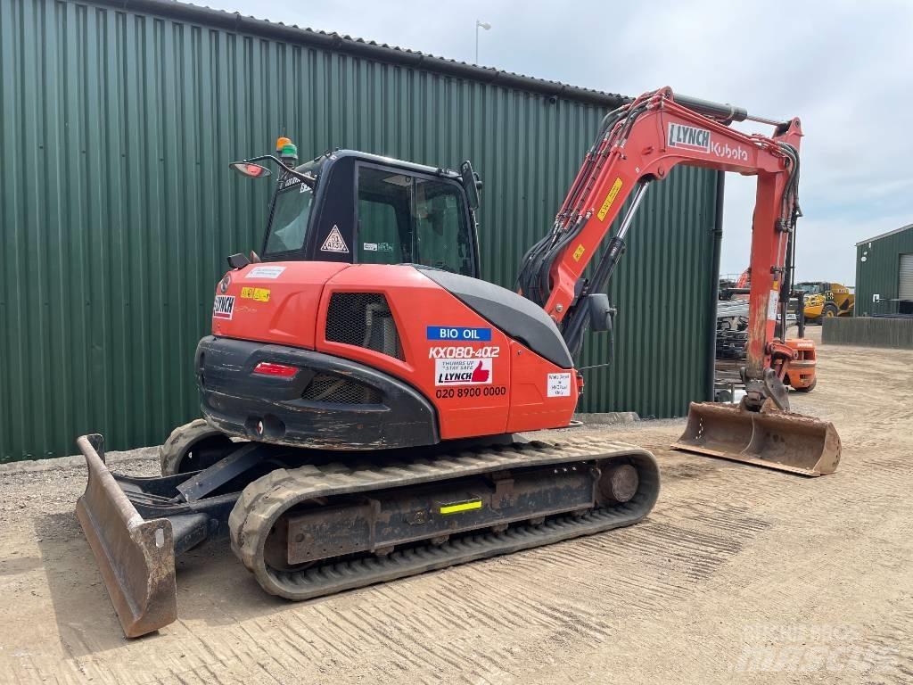 Kubota KX 080 Mini pelle 7t-12t