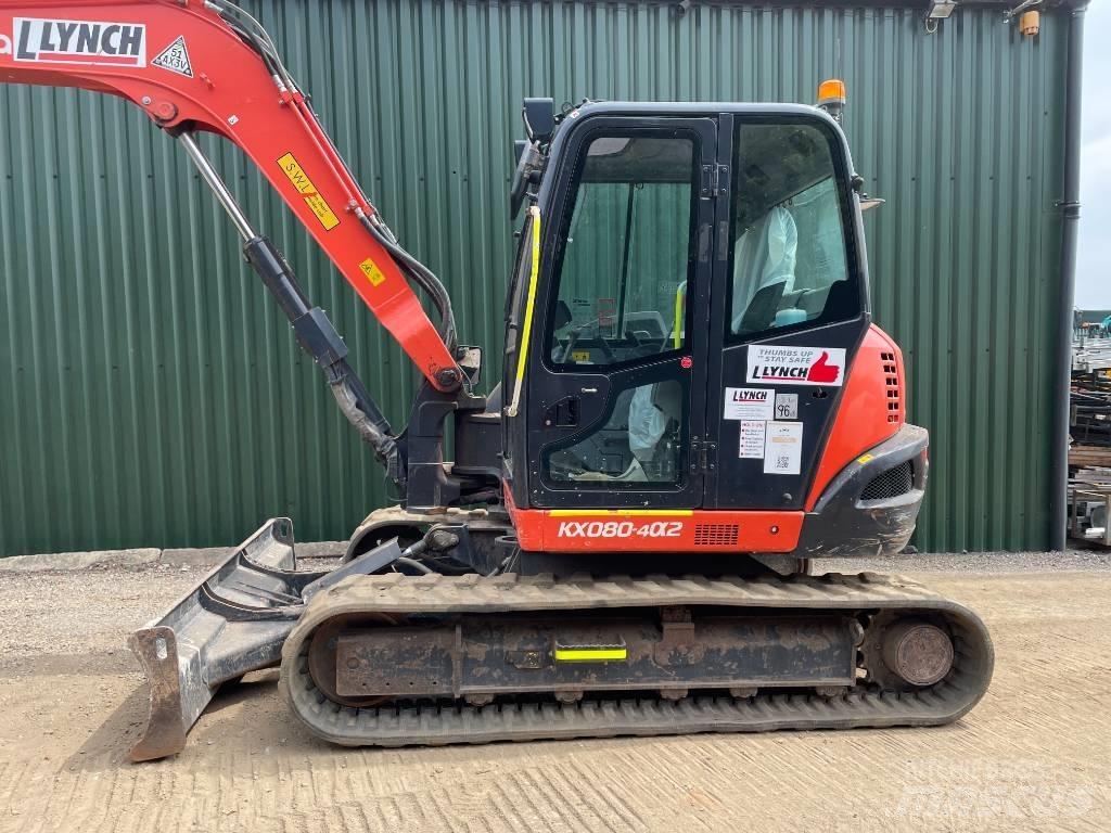 Kubota KX 080 Mini pelle 7t-12t