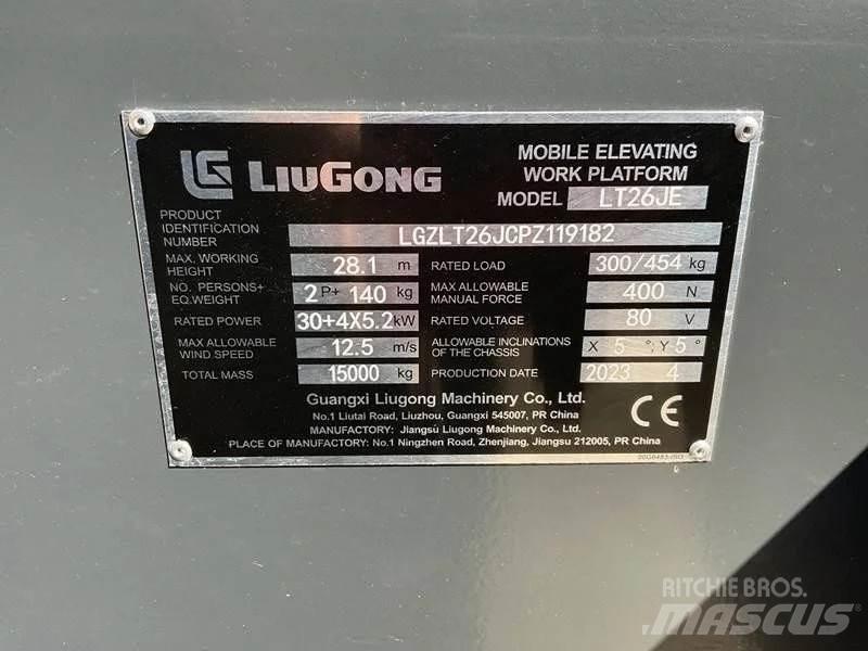 LiuGong LT26JE-li Nacelles articulées