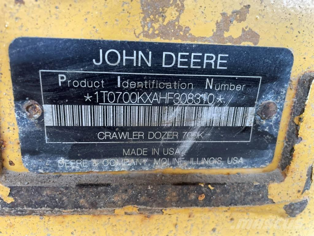 John Deere 700 KLGP Bouteurs sur chenilles