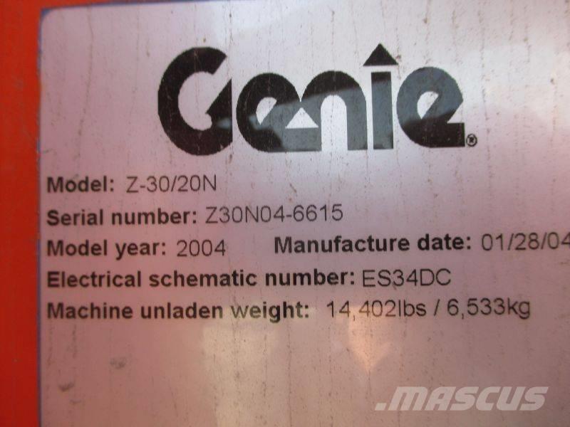 Genie Z 30/20 N Nacelles articulées