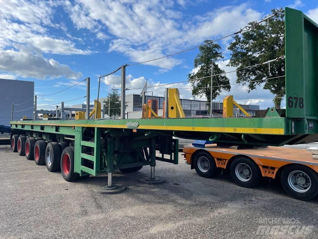 Nooteboom OVB-102-06 Semi remorque plateau ridelle