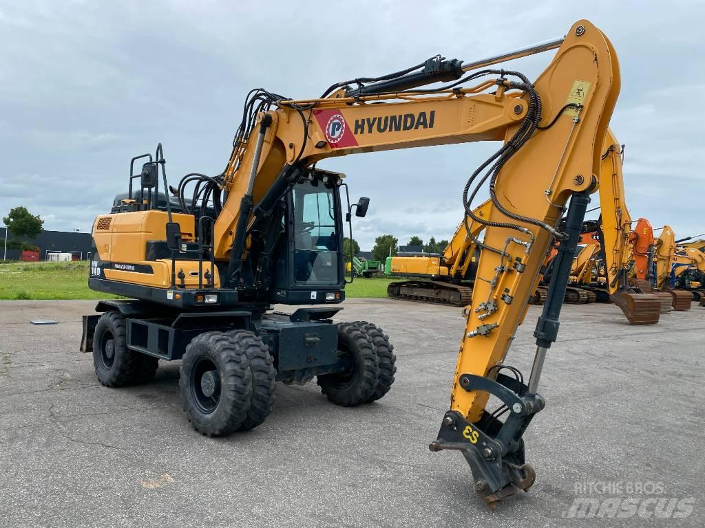 Hyundai HW140 Pelle sur pneus