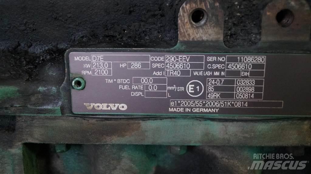 Volvo D7E USED Moteur