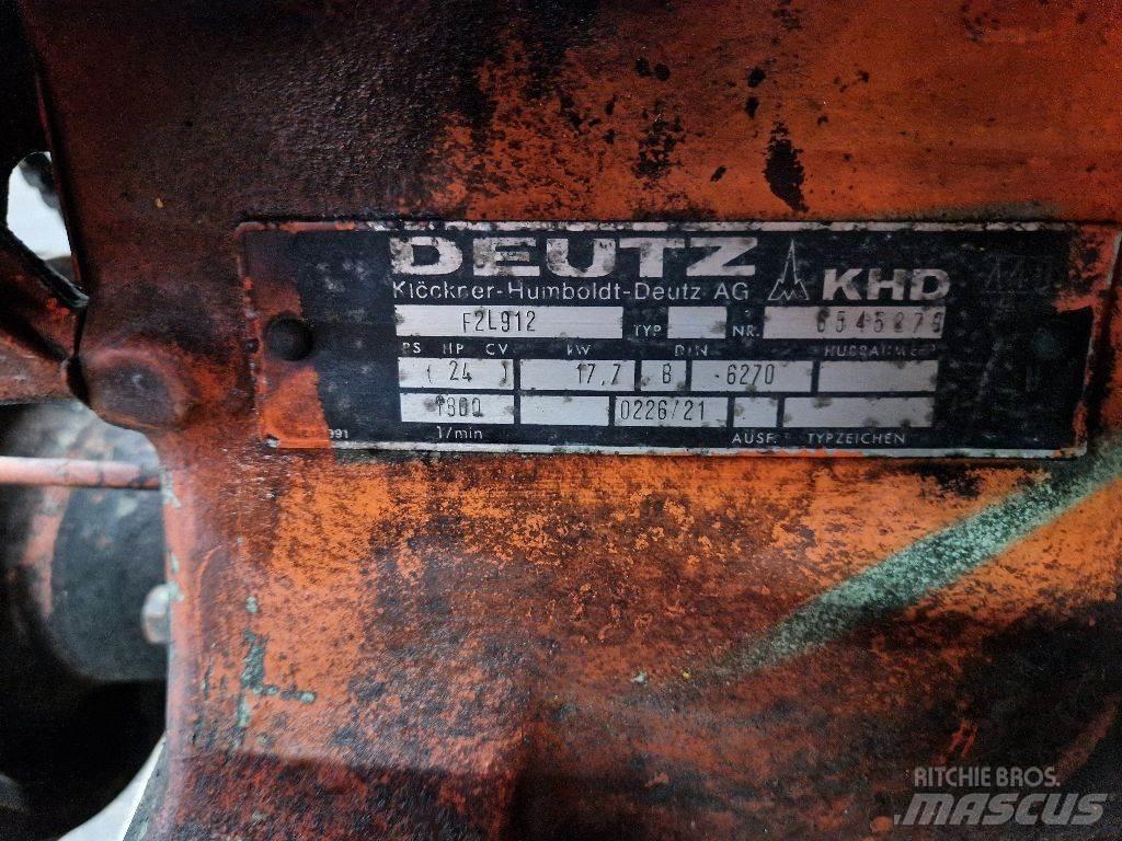 Deutz F2L912 Moteur