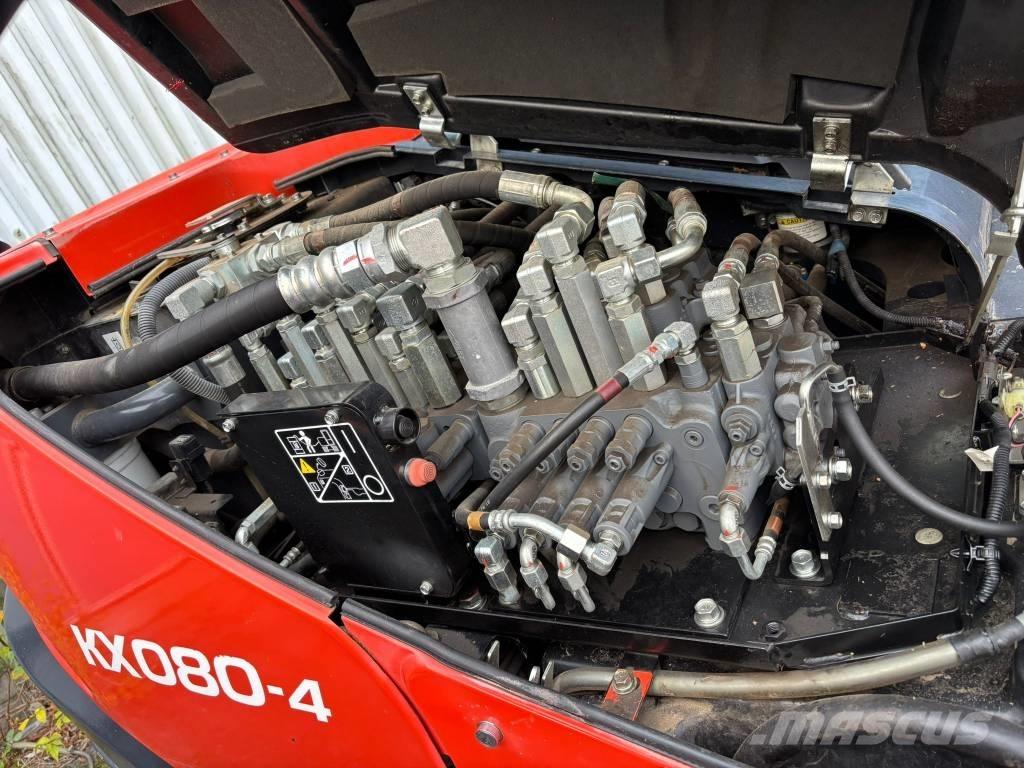 Kubota KX 080-4 Mini pelle 7t-12t