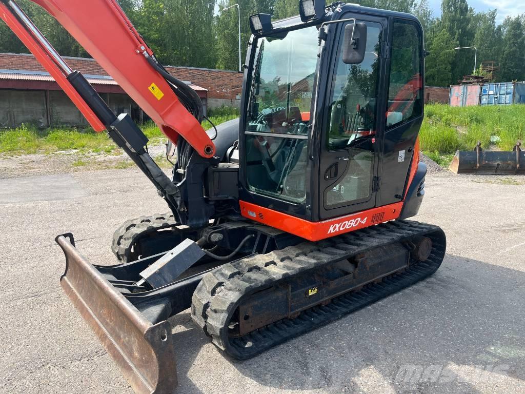 Kubota KX 080-4 Mini pelle 7t-12t