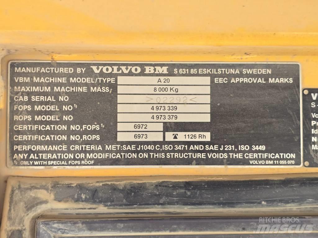 Volvo BM A 20 Mini tombereau