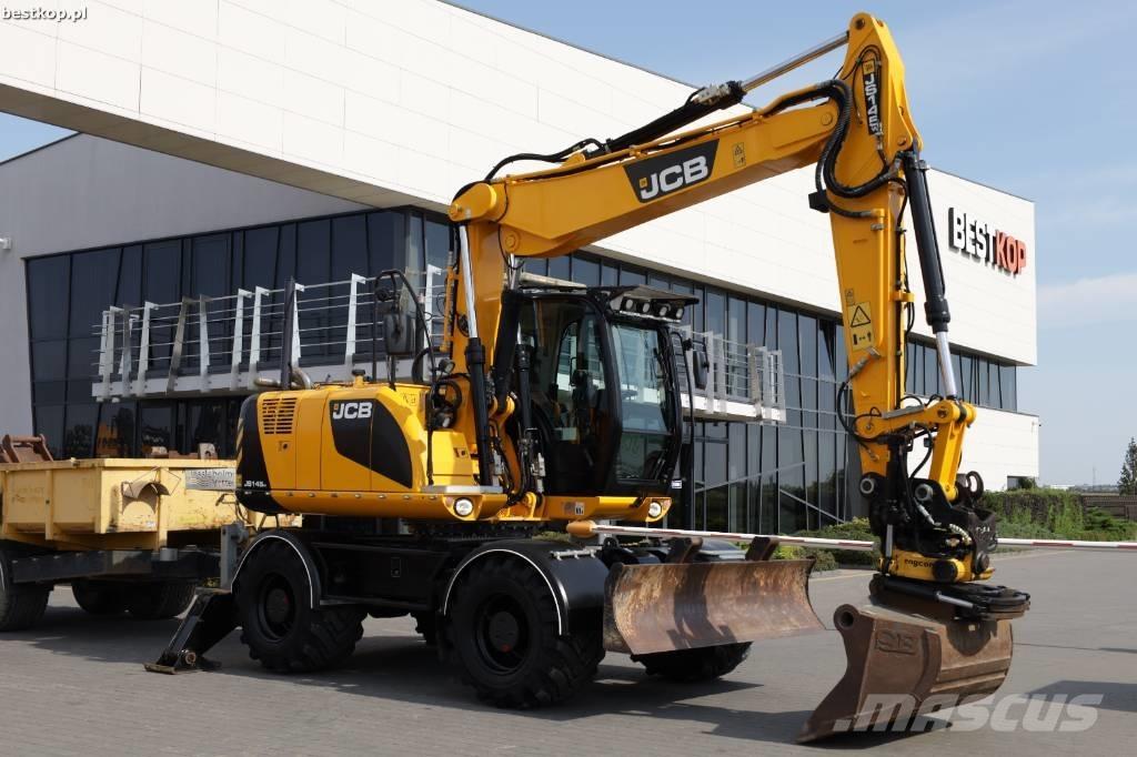 JCB JS 145 W Pelle sur pneus
