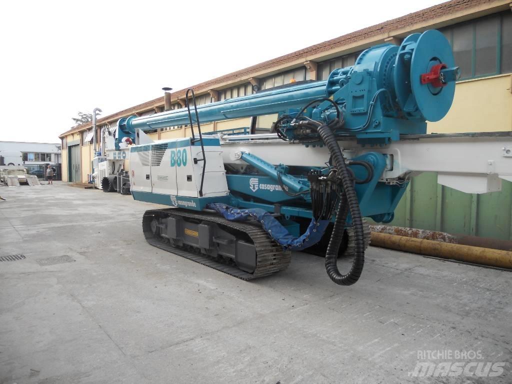 Casagrande B 80 Pelle enfonce-pieux