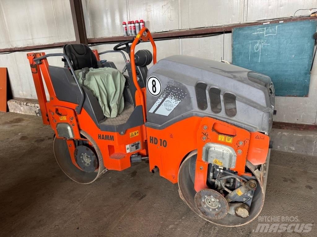 Hamm HD 10 VV Rouleaux tandem
