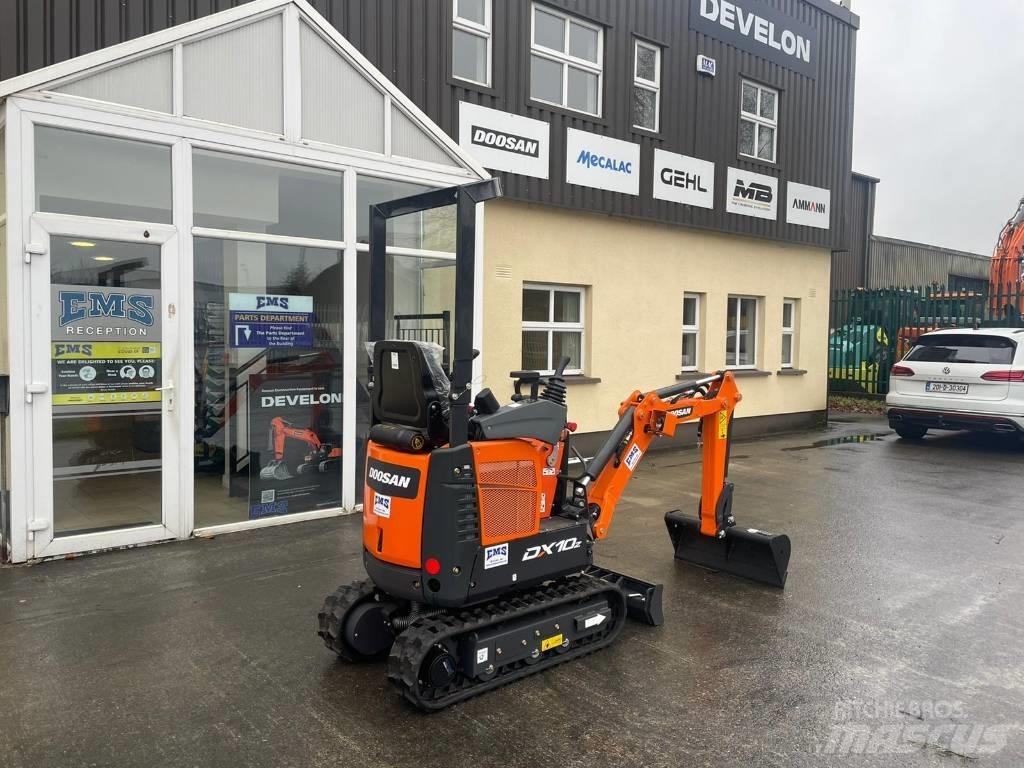 Doosan DX 10 Z Mini pelle < 7t