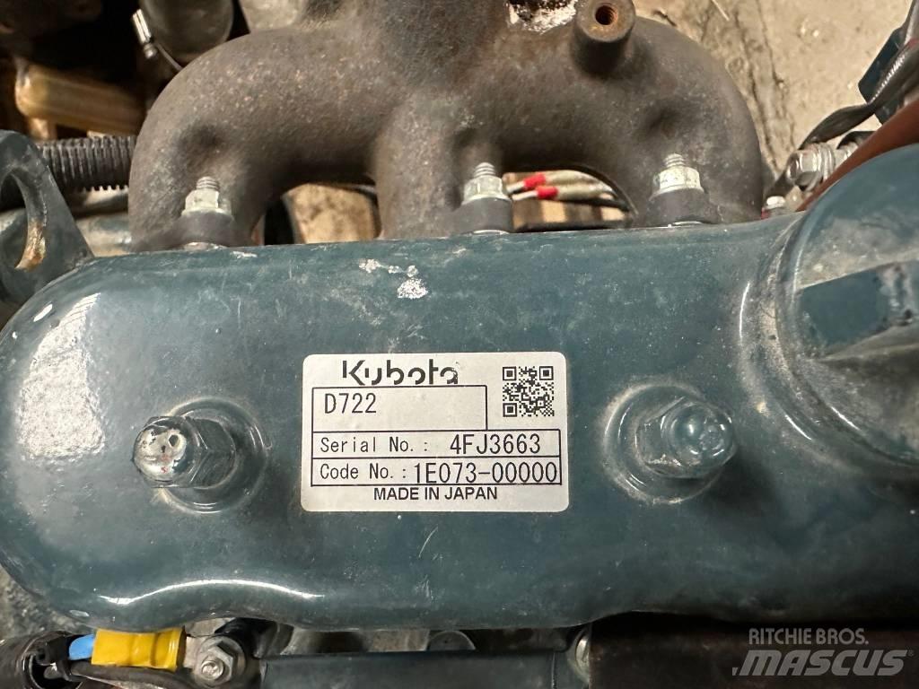 Kubota D 722 ENGINE Moteur