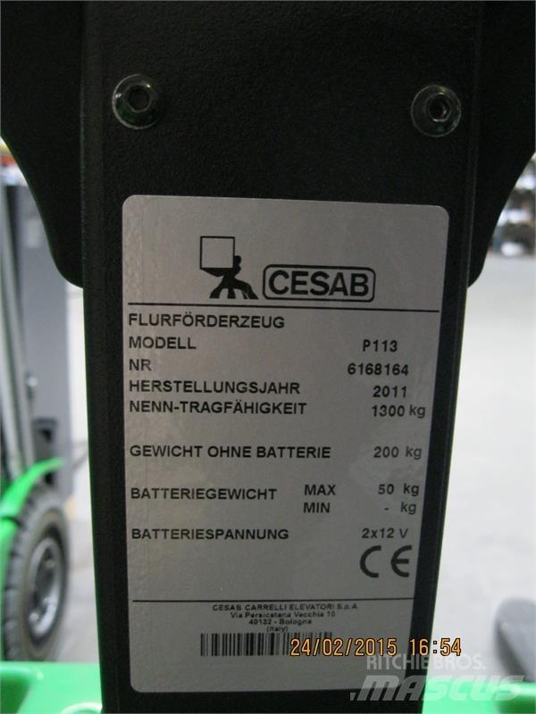 Cesab P213 1,3 to Transpalette accompagnant