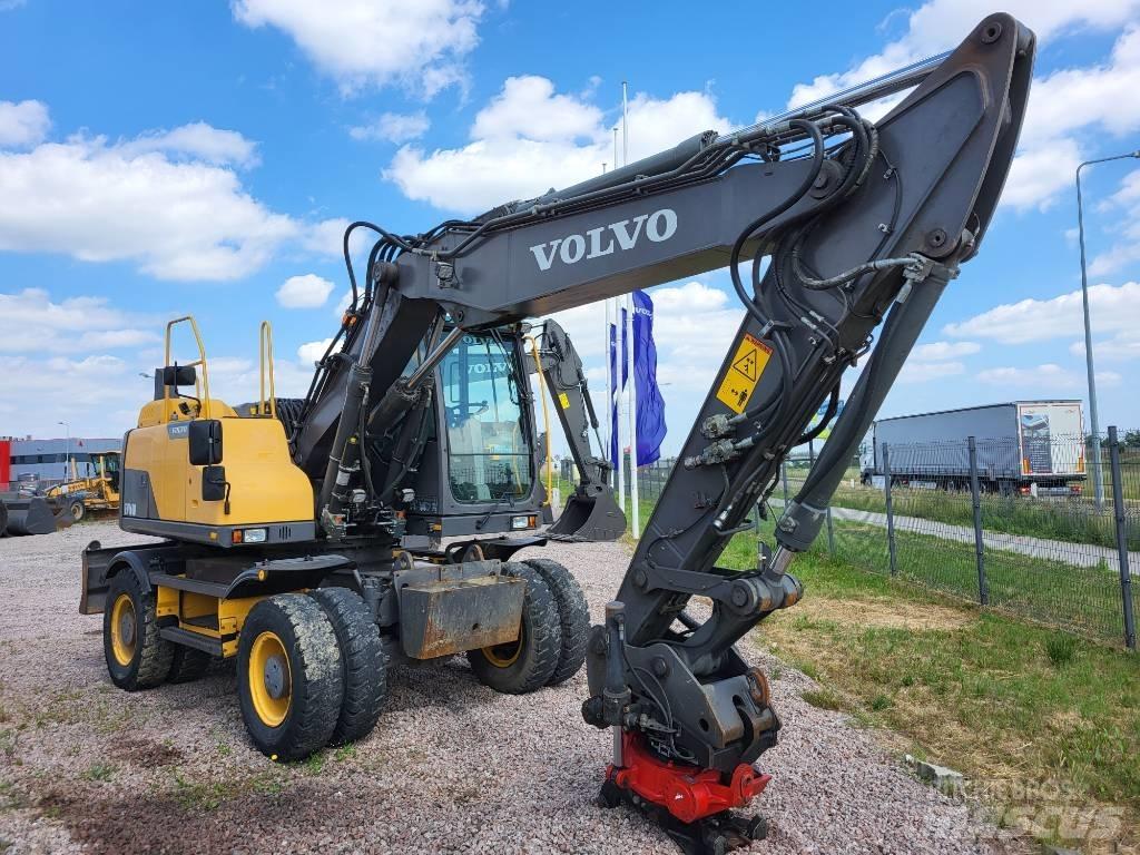 Volvo EW 160 D Pelle sur pneus