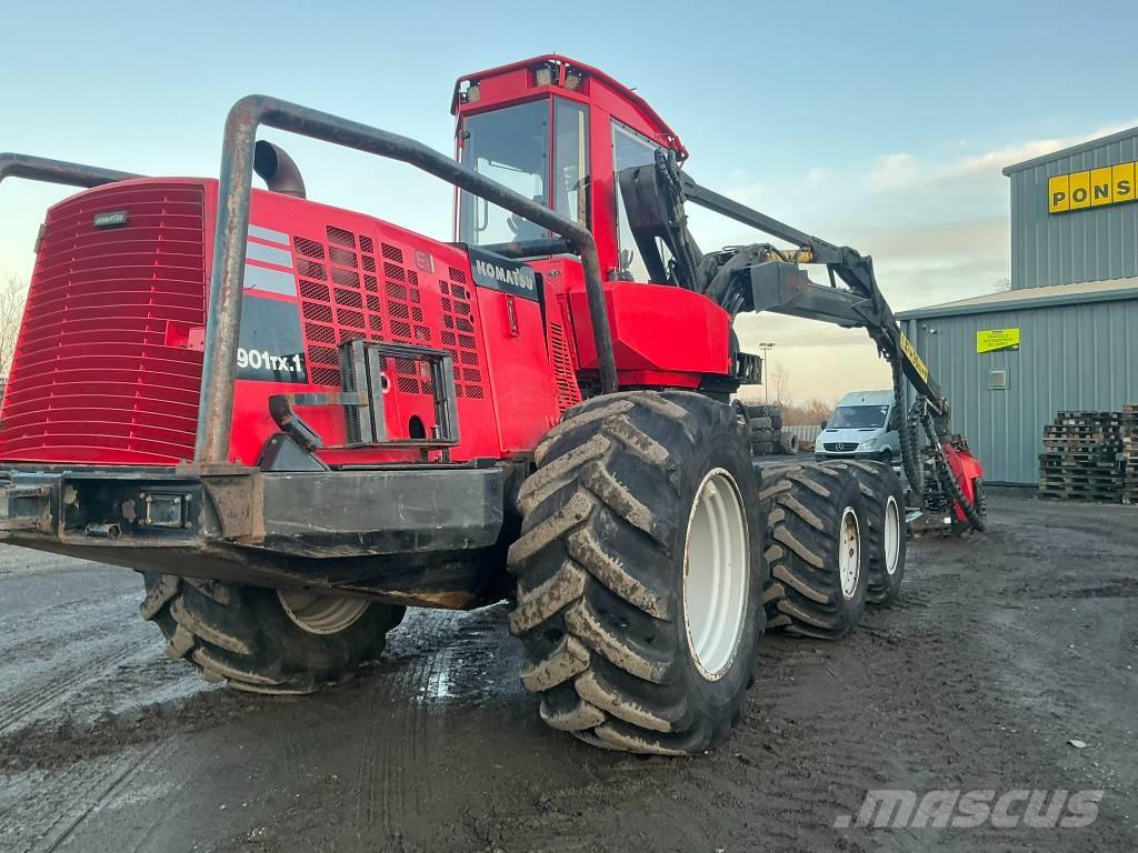 Komatsu 901 TX Abatteuse