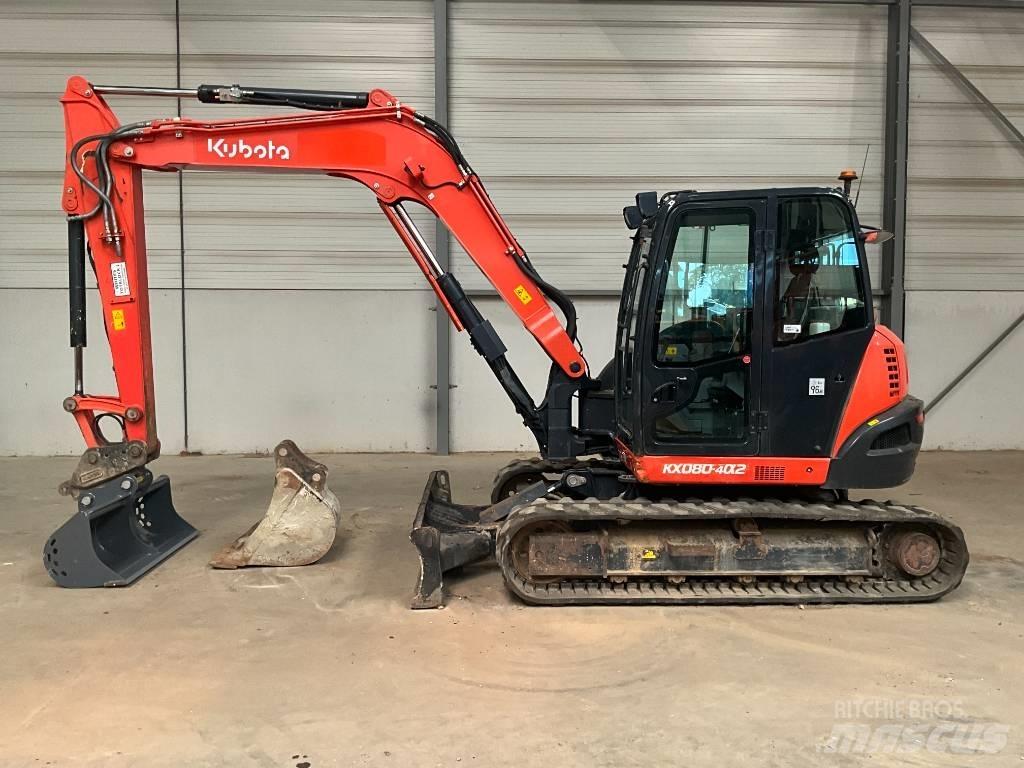 Kubota KX 080-4 A 2 Mini pelle 7t-12t