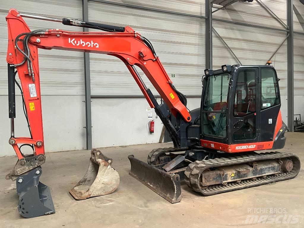 Kubota KX 080-4 A 2 Mini pelle 7t-12t