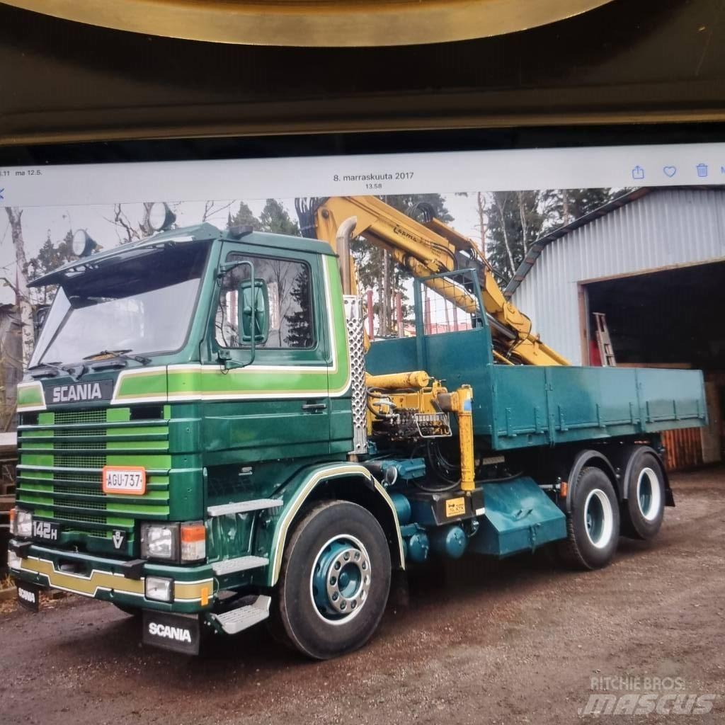 Scania R 142 HL Chariots à câble démontable