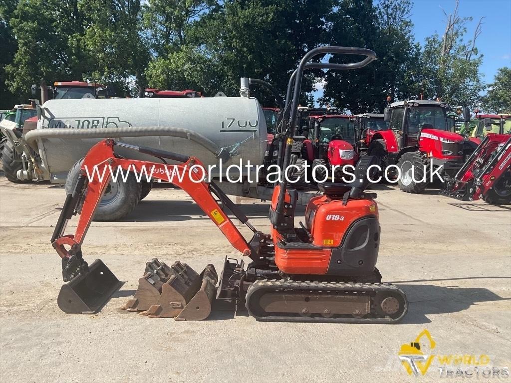 Kubota U 10-3 Mini pelle < 7t