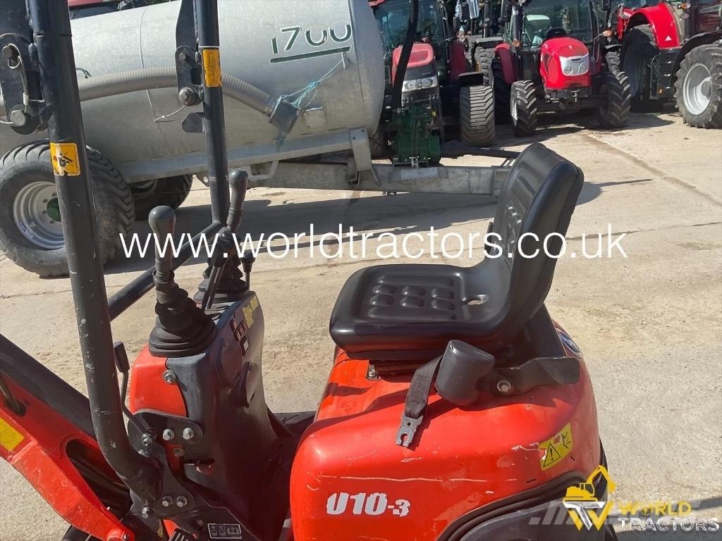 Kubota U 10-3 Mini pelle < 7t