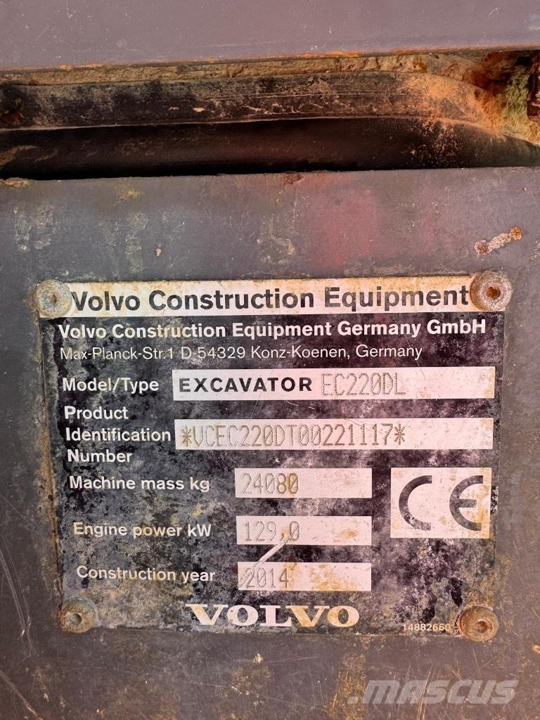 Volvo EC 220 DL Pelle sur chenilles
