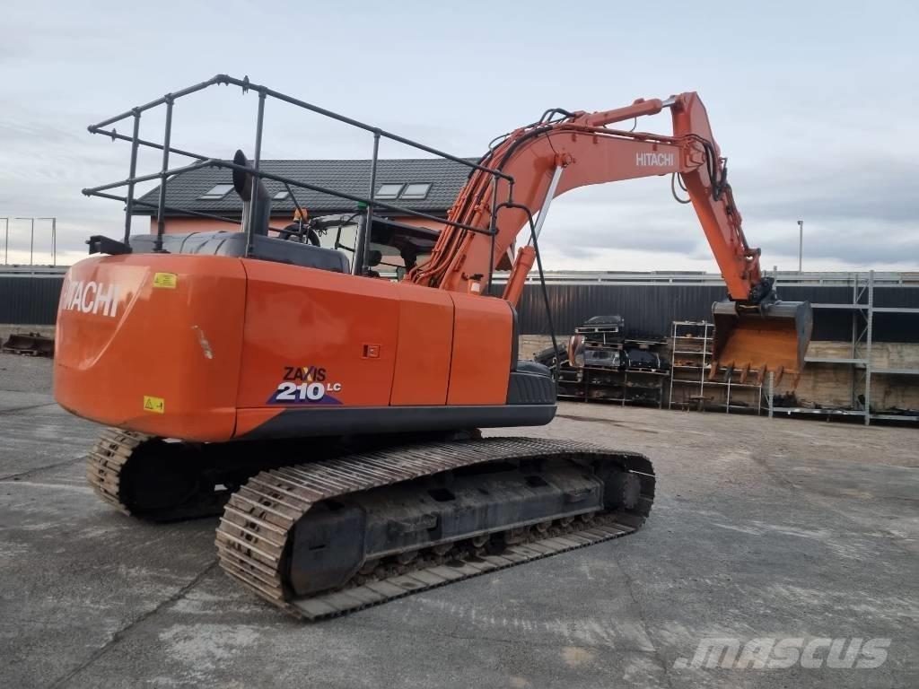 Hitachi 210 Pelle sur chenilles