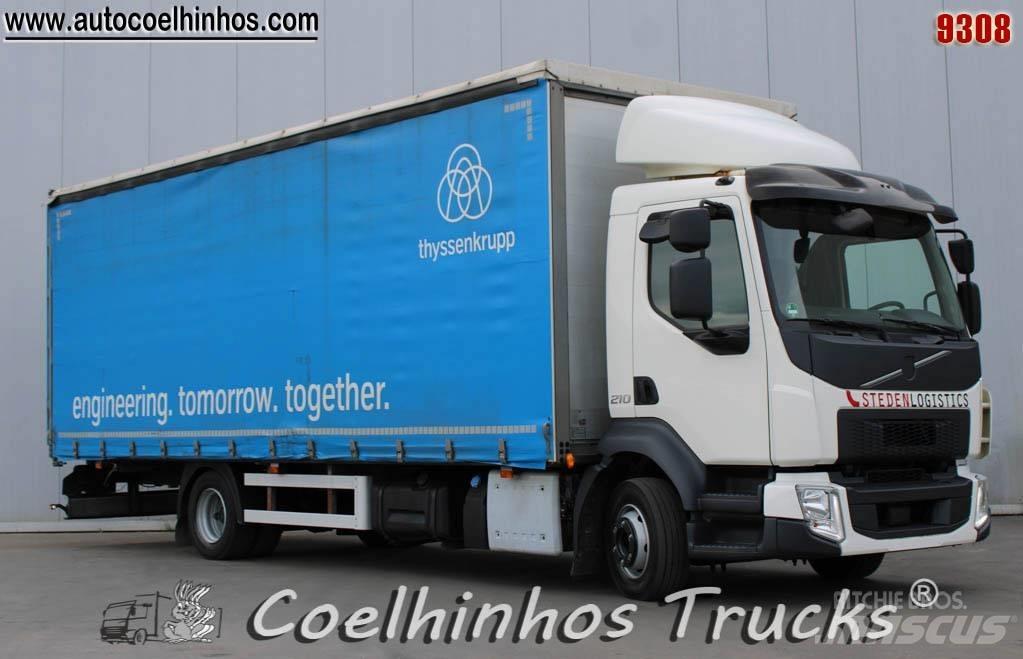 Volvo FL 210 Camion à rideaux coulissants (PLSC)