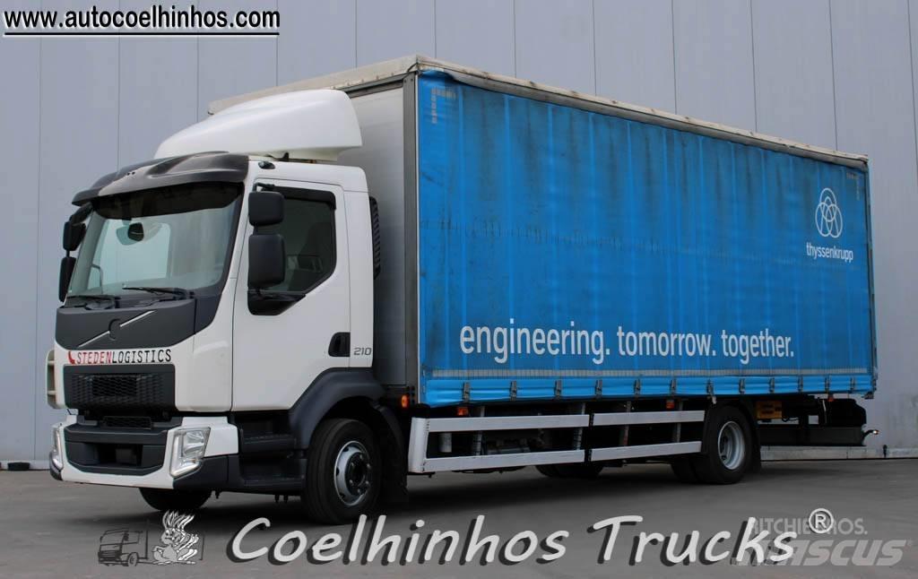 Volvo FL 210 Camion à rideaux coulissants (PLSC)