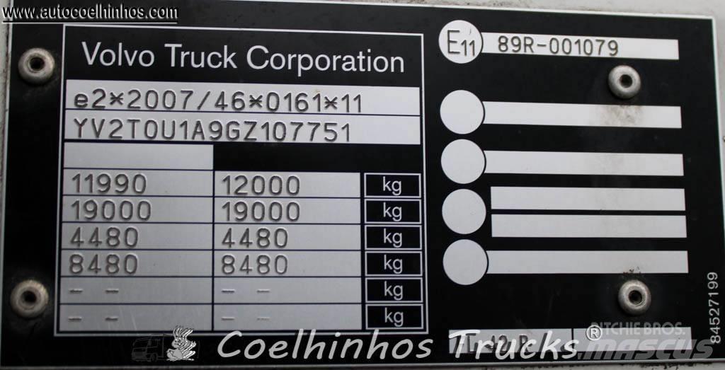 Volvo FL 210 Camion à rideaux coulissants (PLSC)
