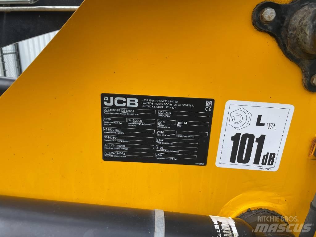 JCB 409 Chargeuse sur pneus