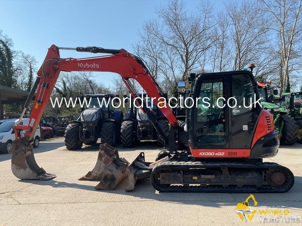 Kubota KX 080-4 Mini pelle 7t-12t