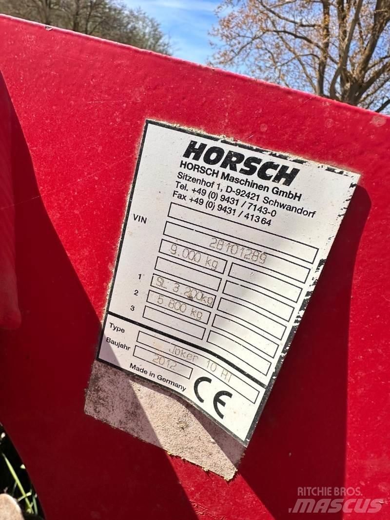 Horsch Joker 10 RT Crover crop