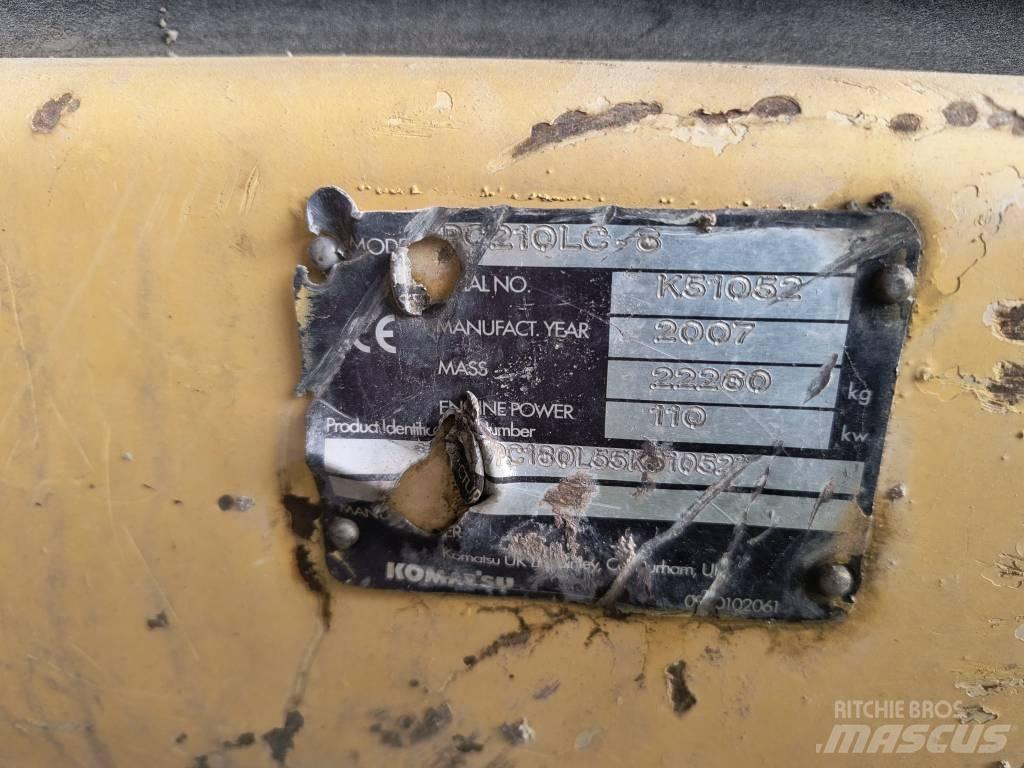 Komatsu 210 LC Pelle sur chenilles