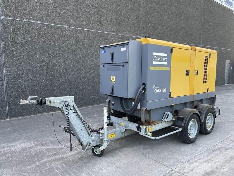 Atlas Copco QAS 80 Générateurs diesel