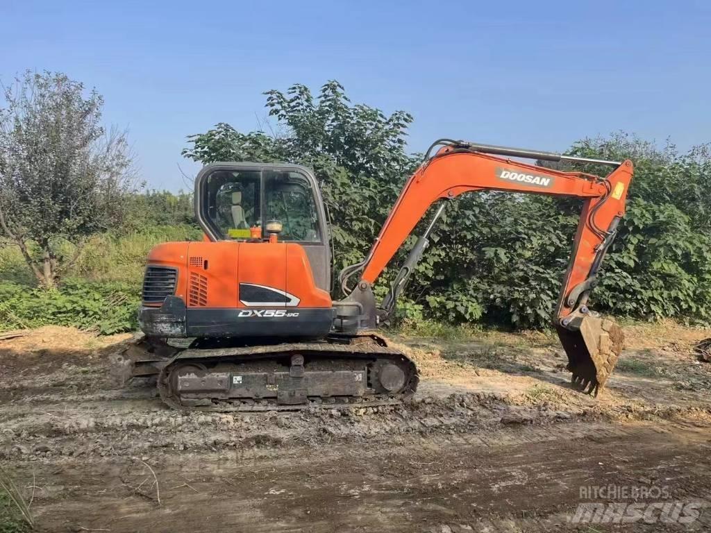 Doosan DX 55 Mini pelle < 7t
