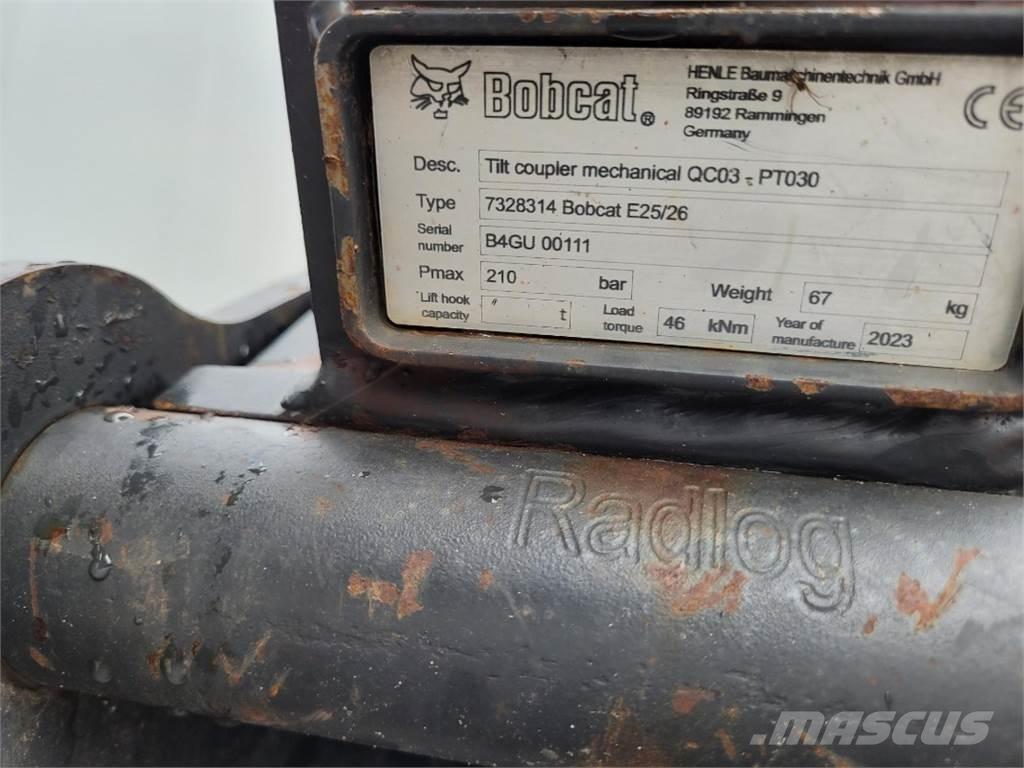 Bobcat E27 Mini pelle < 7t