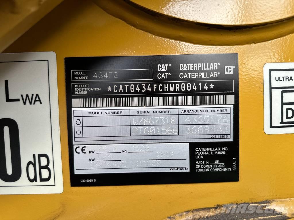 CAT 434 F Tractopelle