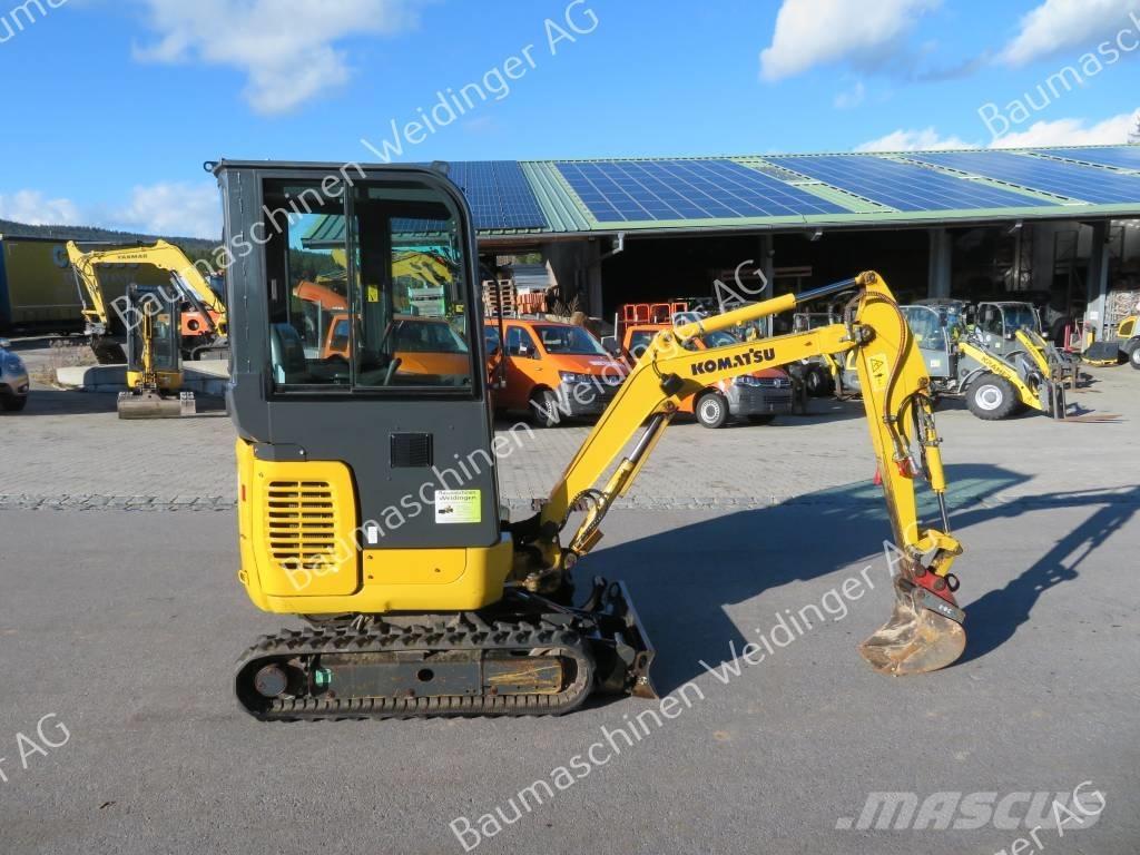 Komatsu PC 16 R-3HS Mini pelle < 7t