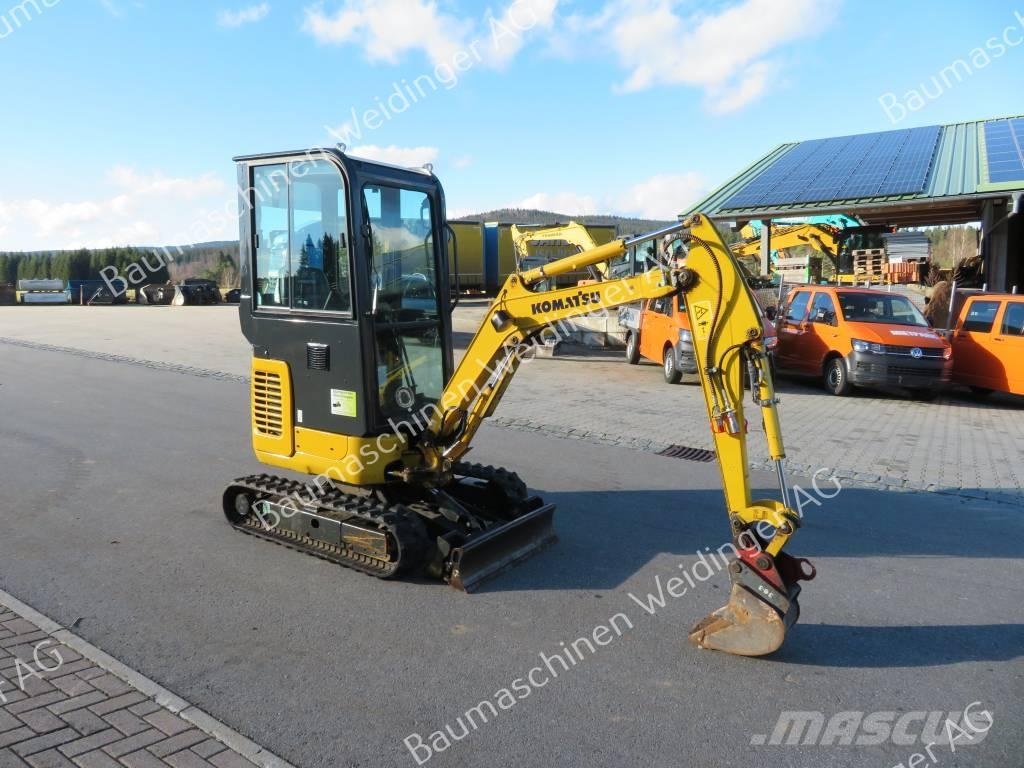 Komatsu PC 16 R-3HS Mini pelle < 7t