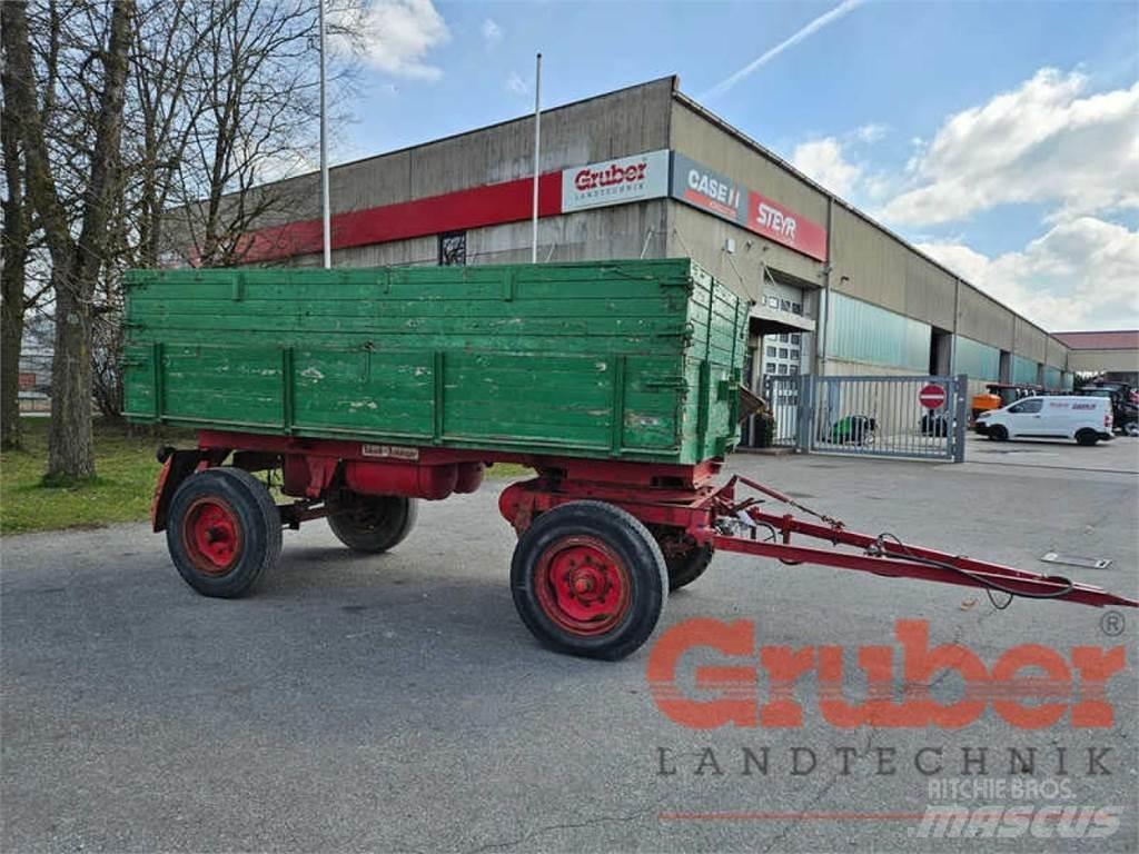 Fliegl 2-Achs Remorque benne
