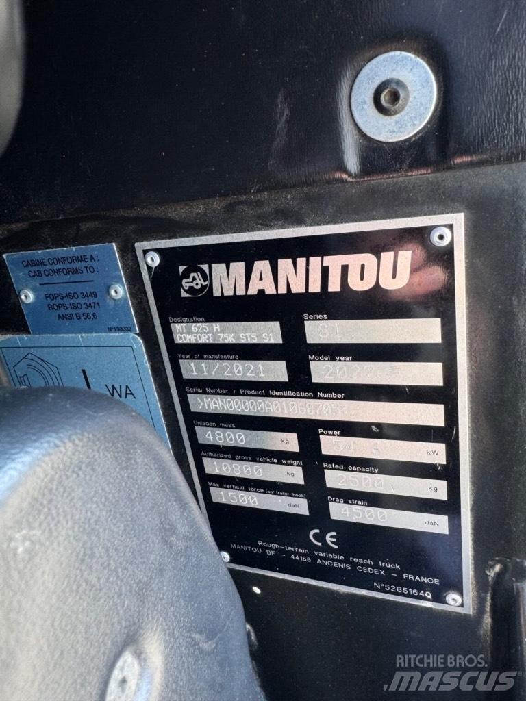 Manitou MT625H Chariot télescopique