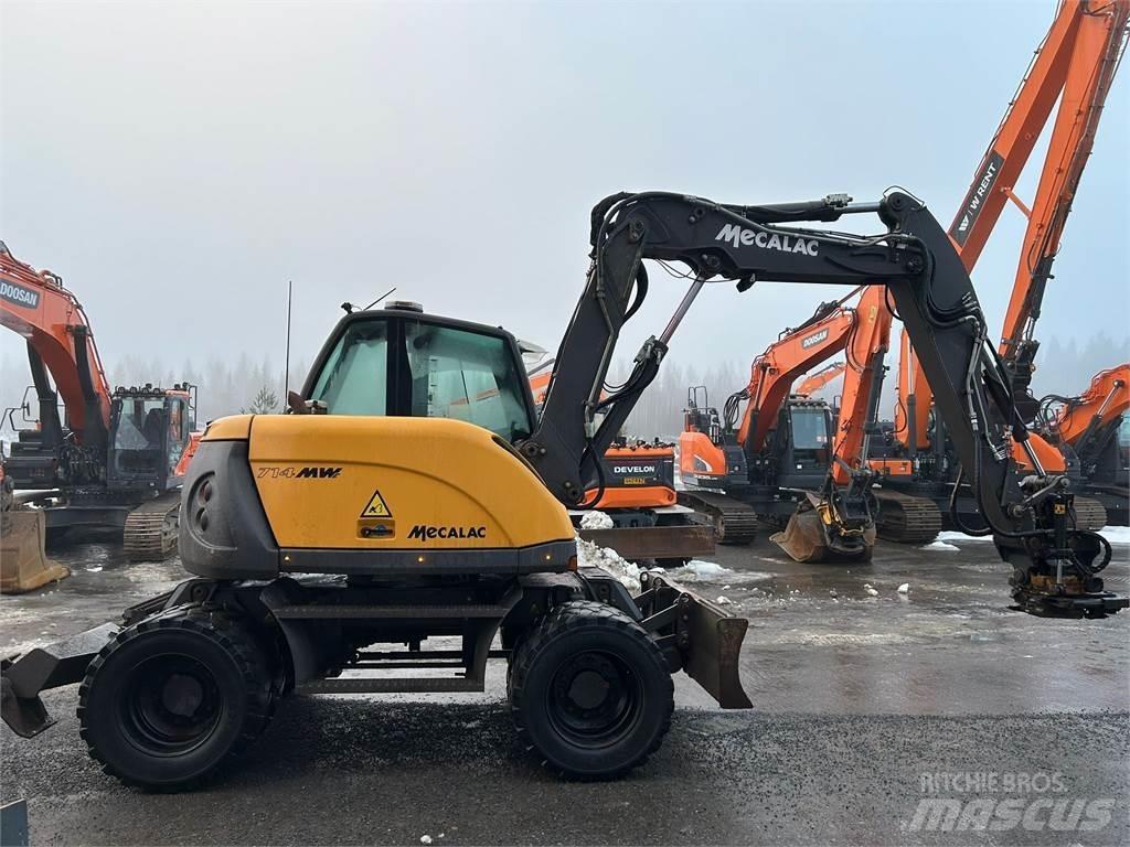 Mecalac 714MW Pelle sur pneus