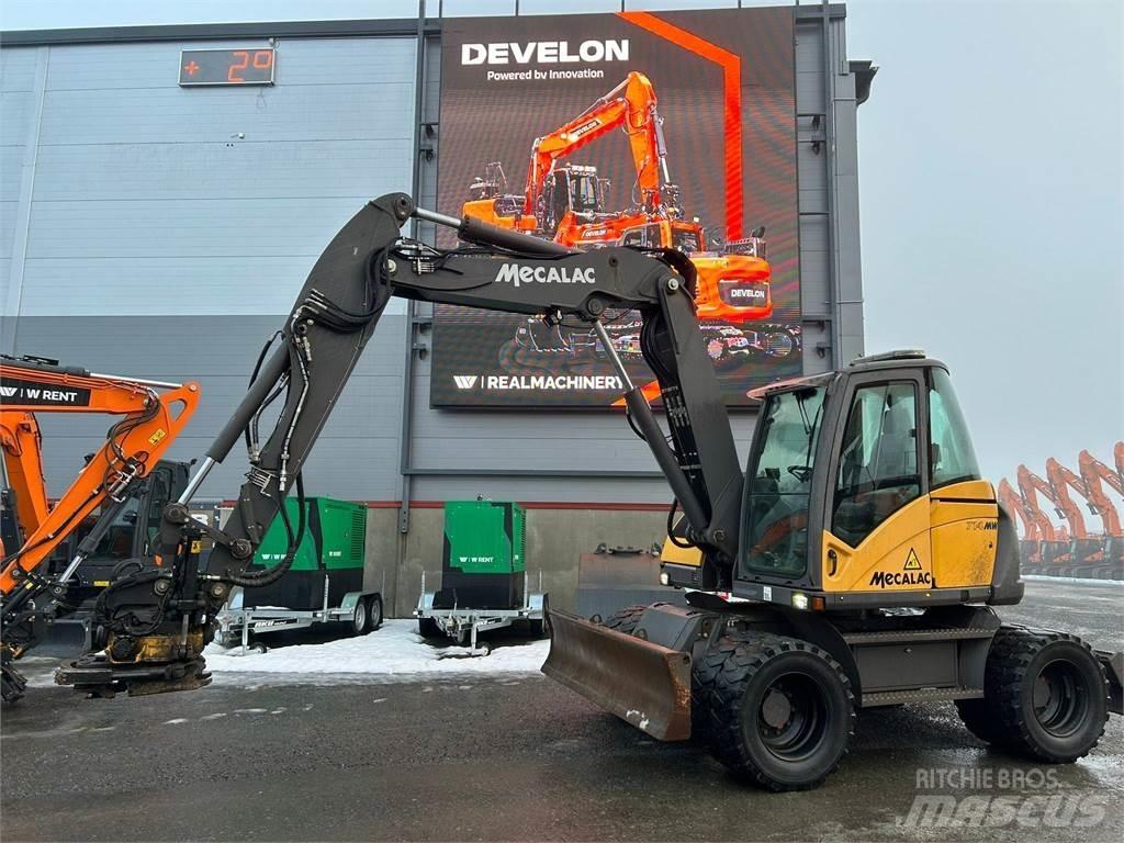 Mecalac 714MW Pelle sur pneus