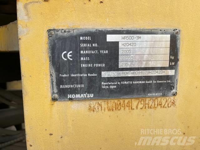 Komatsu WA 500-3H Chargeuse sur pneus
