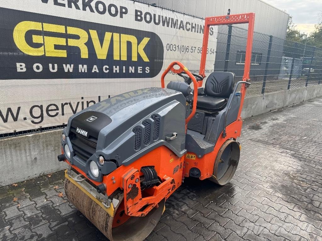 Hamm HD 8 VV Rouleaux tandem