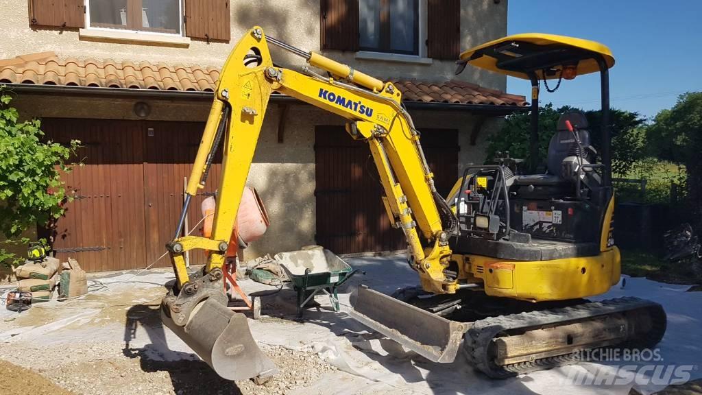 Komatsu PC24MR-5 Mini pelle < 7t