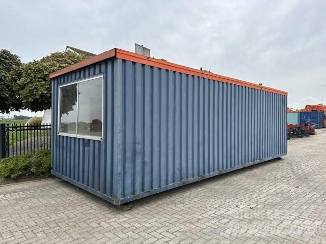  KANTOORUNIT BLAUW Baraque de chantier