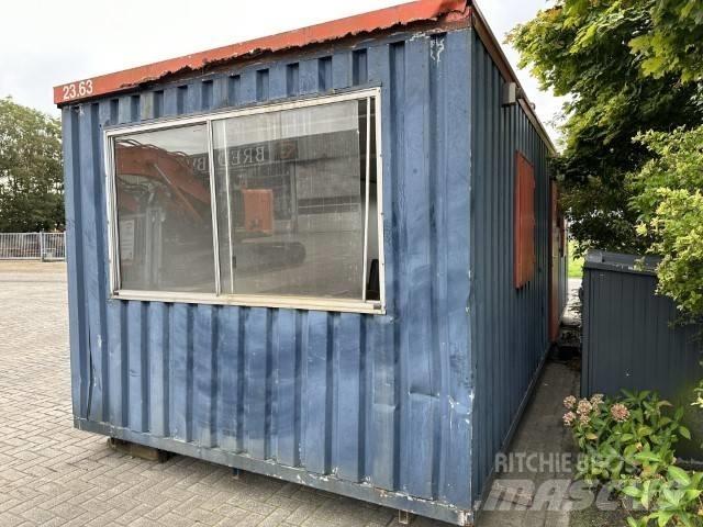  KANTOORUNIT BLAUW Baraque de chantier